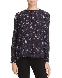 Weekend Max Mara Edmea Floral Print Blouse at Bloomingdales